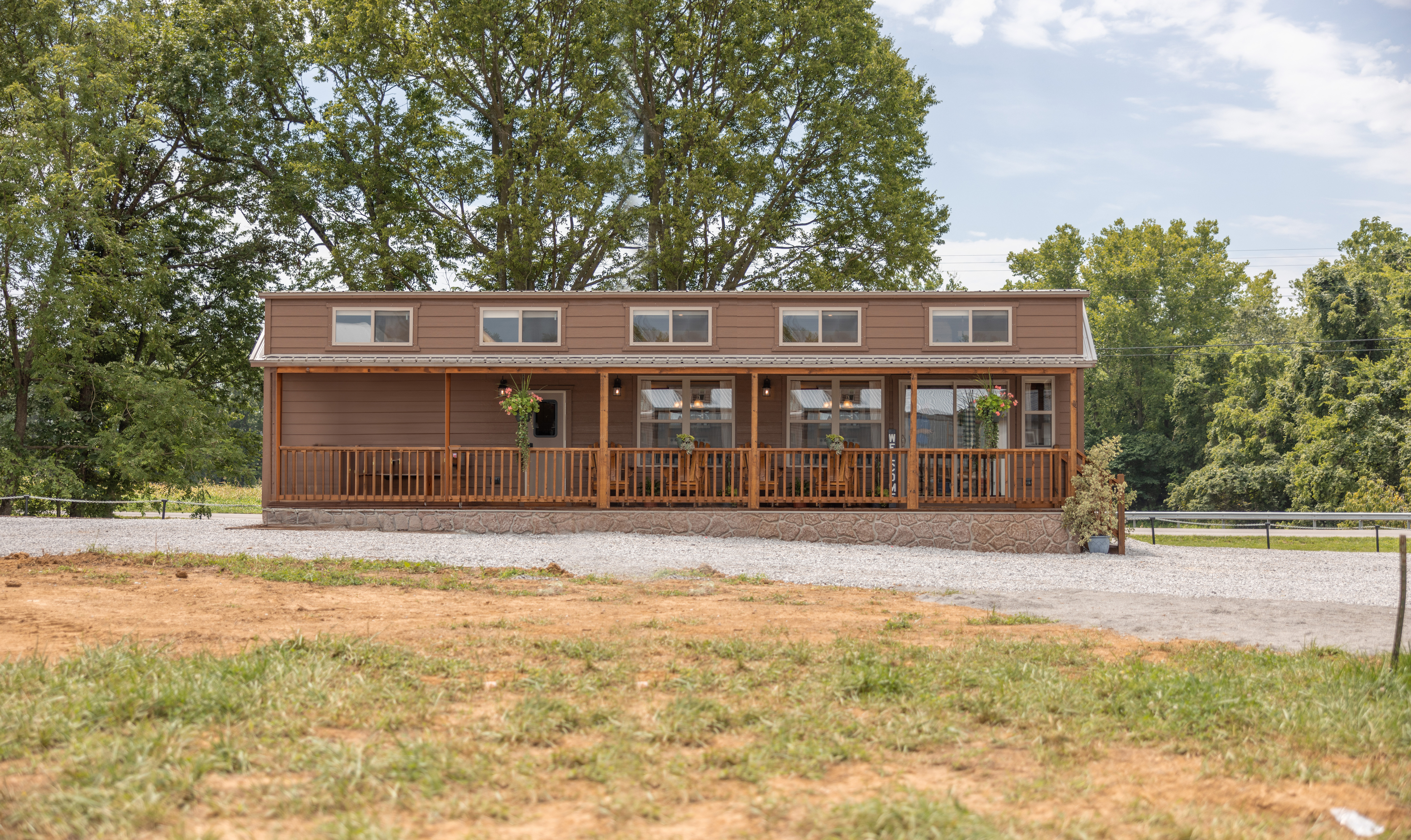 Mohawk modular home wood siding